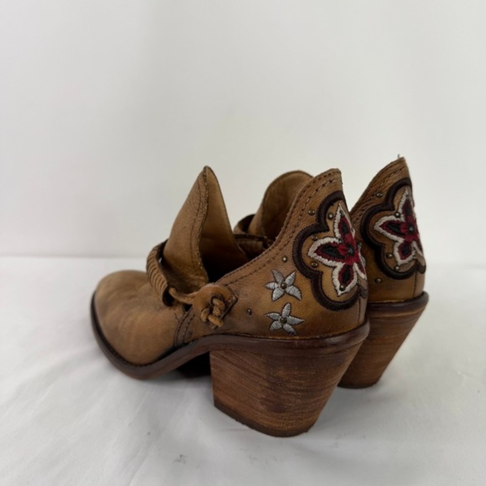 Sundance‎ Vera Cruz Estrada Embroidered Western Ankle Boots Spain Size 39 - Picture 11 of 13